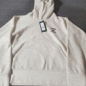 Alpine Design Men's Cream Hoodie Sweater